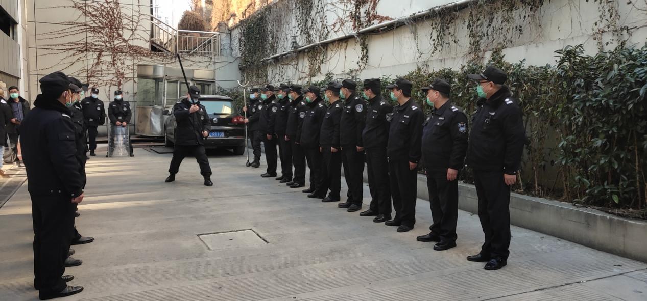 強化保安培訓  筑牢安全保障-----潤州保安公司組織醫(yī)院保安開展專項培訓