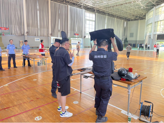 筑牢安全防線，技能閃耀賽場